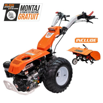 Motocultivator RURIS 1077 S + freza de sapat SX77 16 CP