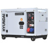 7.9 kW Generator de curent TRIFAZICcu motor diesel Hyundai DHY8600SE-T