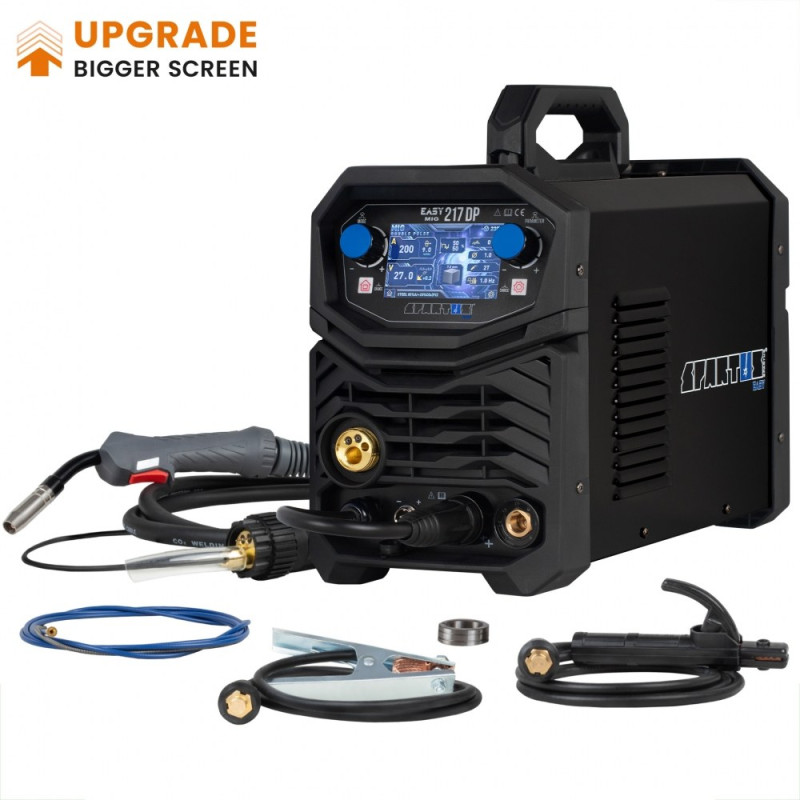 Spartus EasyMIG 217DP - 220A, Pulsat, Aparat de sudura MIG MAG 230V Rola 5Kg