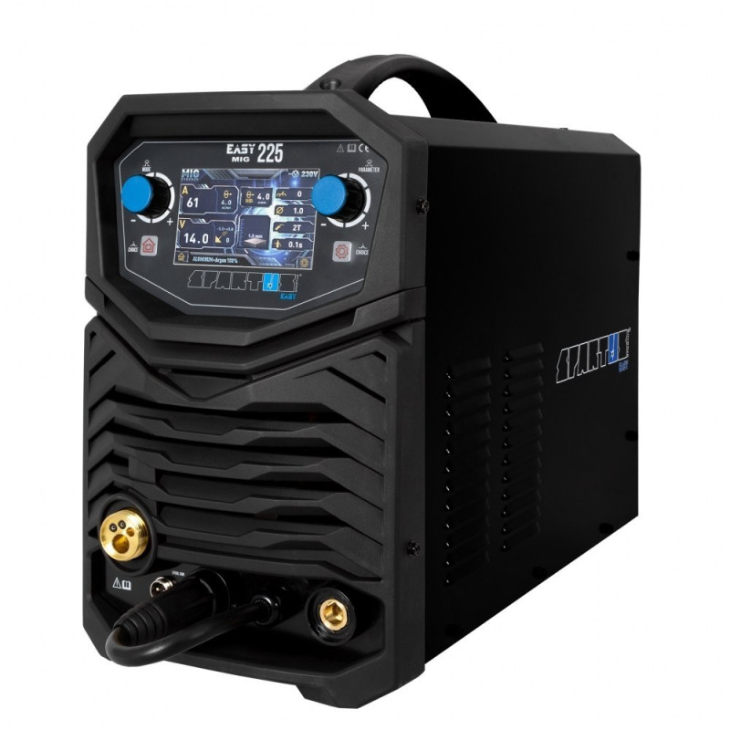 Spartus EasyMIG 225 LCD - 220A, Aparat de sudura MIG MAG 220V Rola 15Kg