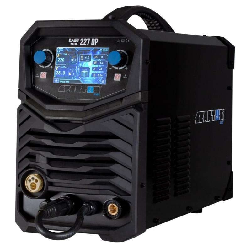 Spartus EasyMIG 227DP - 220A, Pulsat, 4 role avans, MIG MAG 230V Rola 15Kg