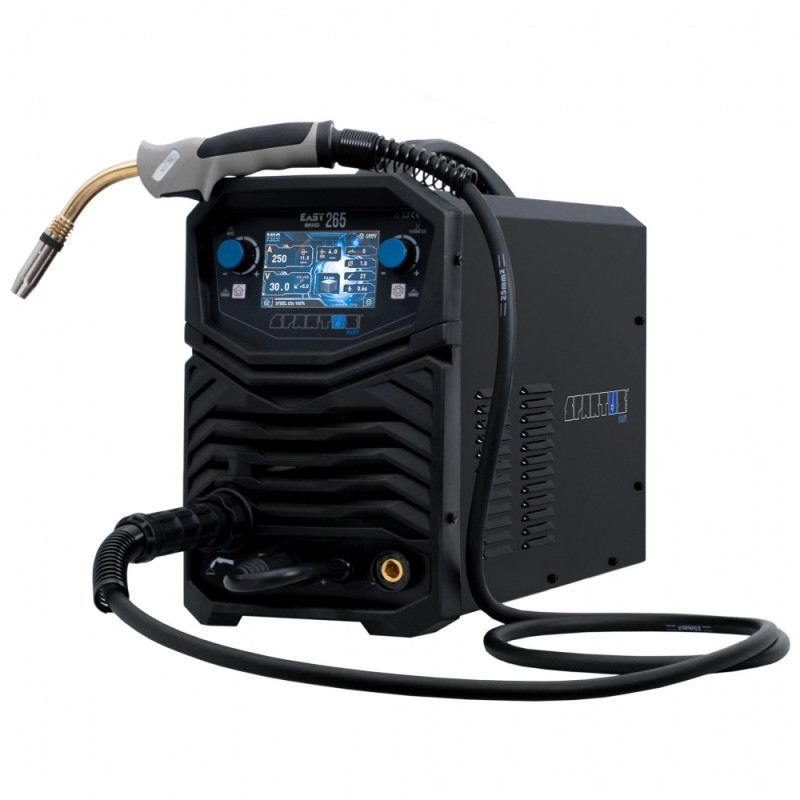 Spartus EasyMIG 265 - 250A, Aparat de sudura MIG MAG 400V Rola 15Kg