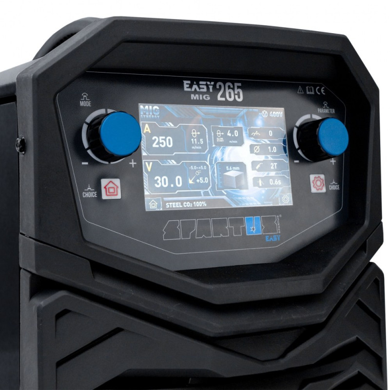 Spartus EasyMIG 265 - 250A, Aparat de sudura MIG MAG 400V Rola 15Kg
