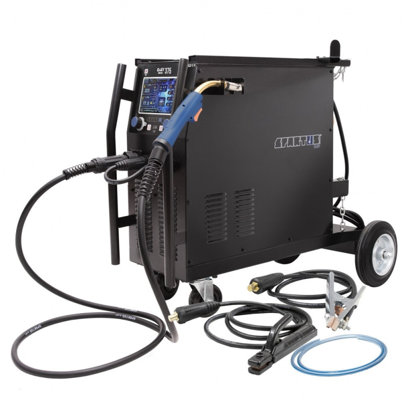 Spartus EasyMIG 375 - 350A, Aparat de sudura MIG MAG 400V Rola 15Kg
