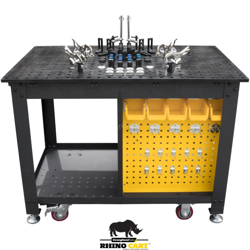 Masa de Sudura Profesionala Rhino Cart + 122 Accesorii