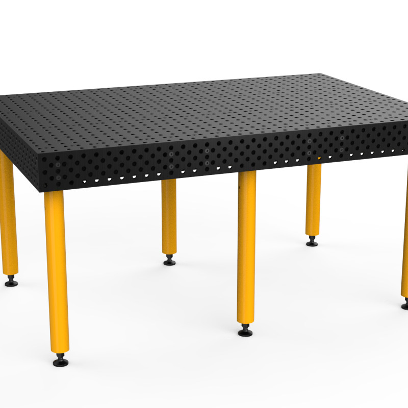 Masa Profesionala Sudura Alpha16, 2000x1000 mm, picioare reglabile, blat nitrurat