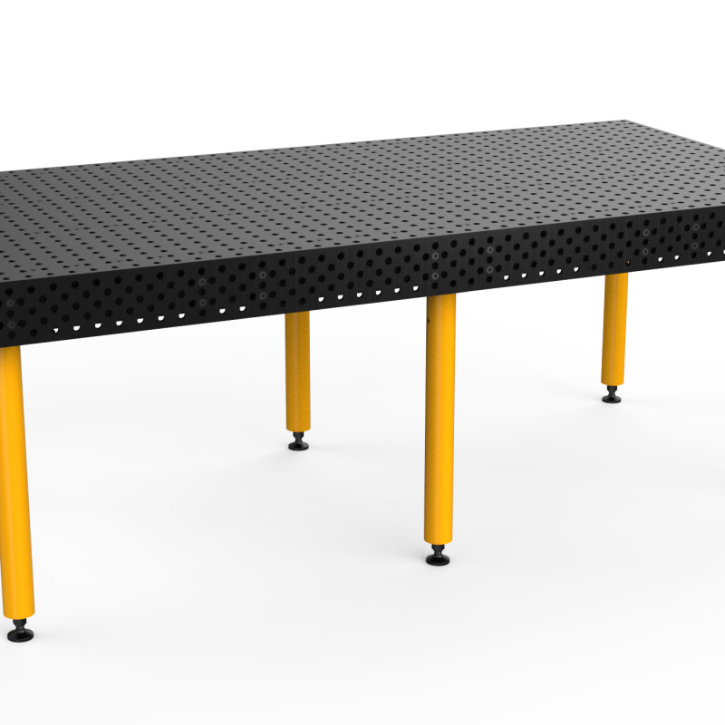 Masa Profesionala Sudura Alpha16, 3000x1500 mm, picioare reglabile, blat nitrurat