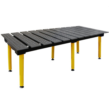 Masa Sudura BuildPro Clasic fante, Sistem 16 mm, 2560x1250 Configurabila