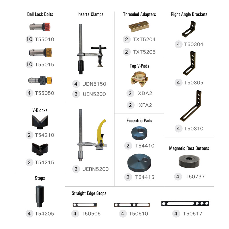 Set TMK620 80 piese de fixare BuildPro / Rhino Cart
