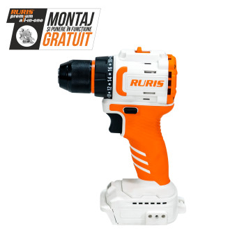 Masina de gaurit/insurubat pe acumulator RURIS RMX 1240