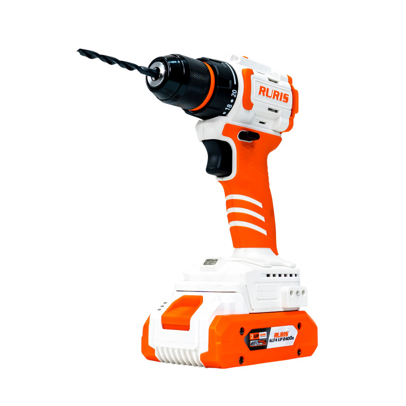 Masina de gaurit/insurubat pe acumulator RURIS RMX 1240