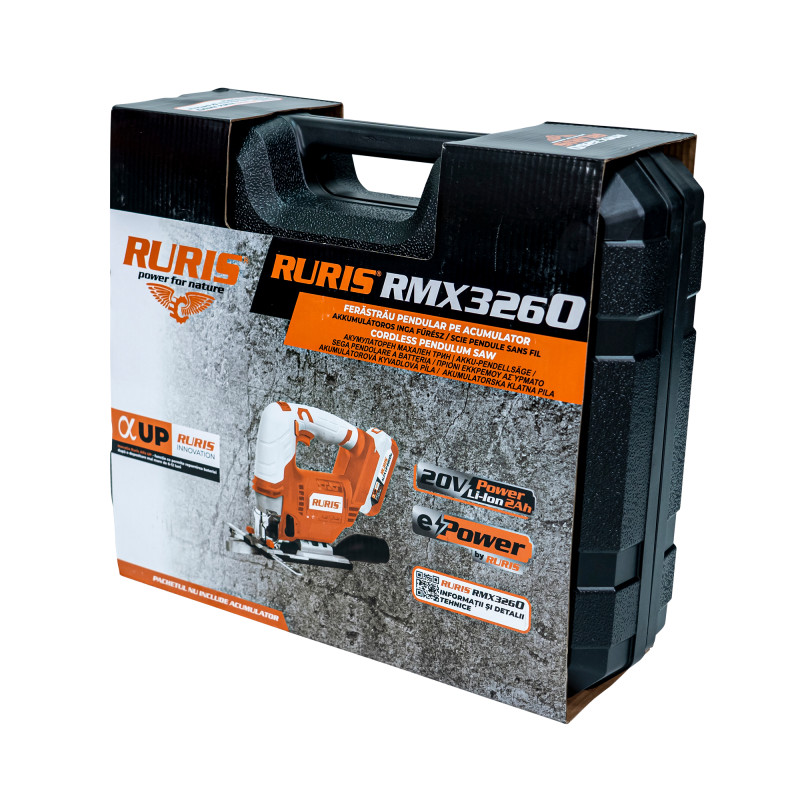 Ferastrau Pendular pe Acumulator Ruris rmx3260