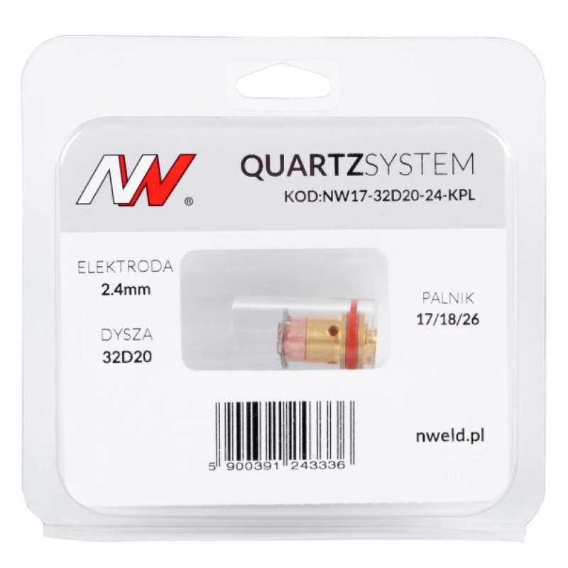 QUARTZSYSTEM - lentila de gaz S 17/18/26