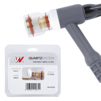 QUARTZSYSTEM - lentila scurta versiunea duzei de gaz 