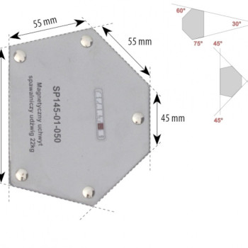 Suport magnetic pentru sudura Spartus 22Kg
