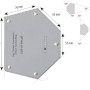 Suport magnetic pentru sudura Spartus 33Kg