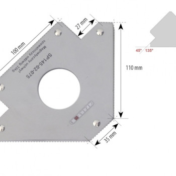 Vinclu magnetic Spartus 33Kg