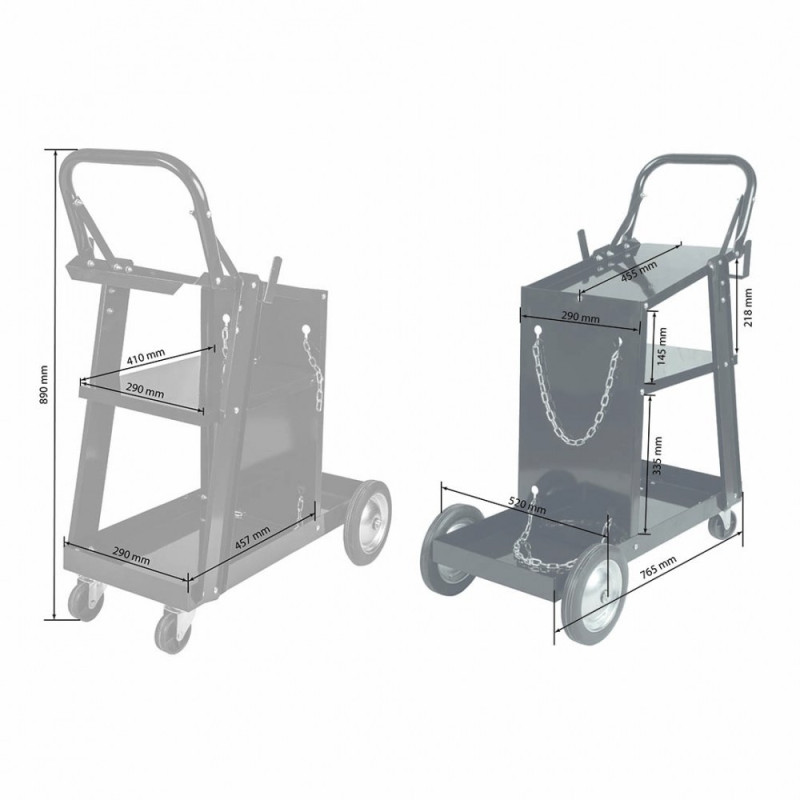 Carucior aparat de sudura