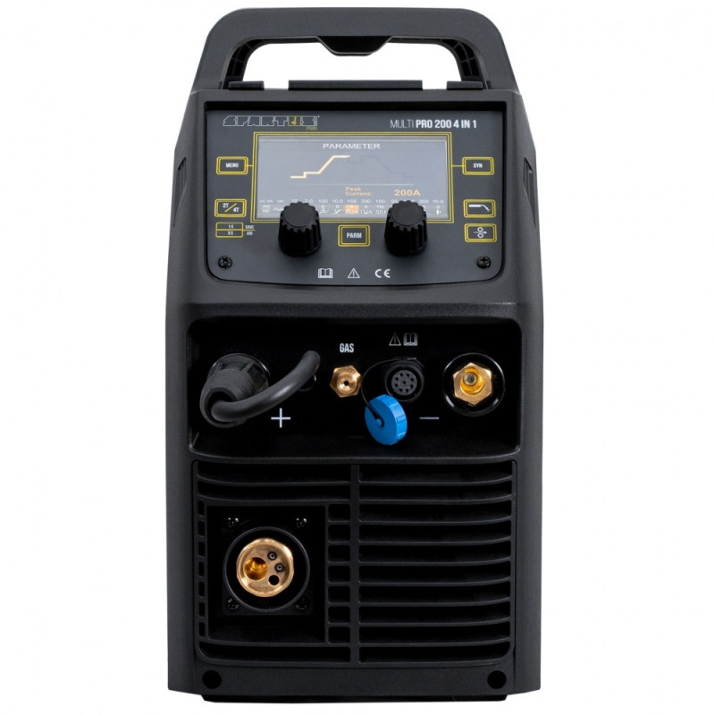 SPARTUS MULTIPRO 200 4IN1, pachet cu pistol MIG 150 3m si TIG SR17 4m